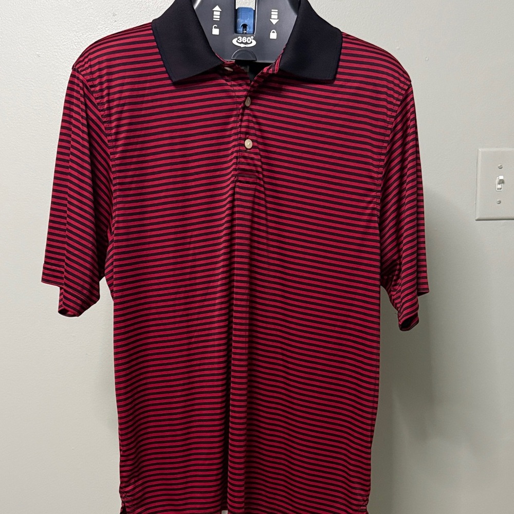 Weatherproof Red and Black Polo Shirt